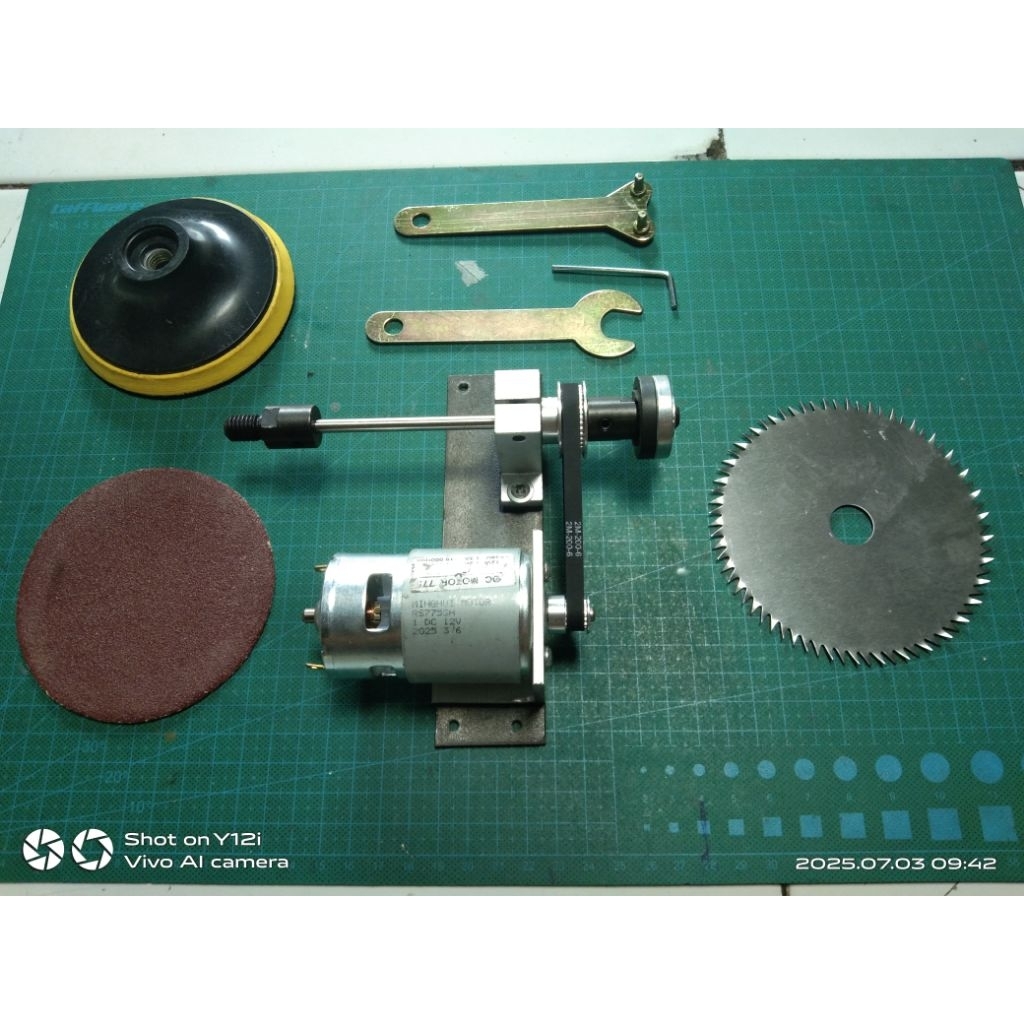 dinamo 775 mini table saw 12-24 volt sparepart lengkap