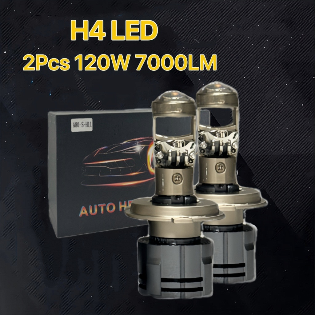 pajero lampu tembak H4 Led Mobil Super Terang Lampu Led Mobil Utama Kabut Headlamp Lampu Mobil