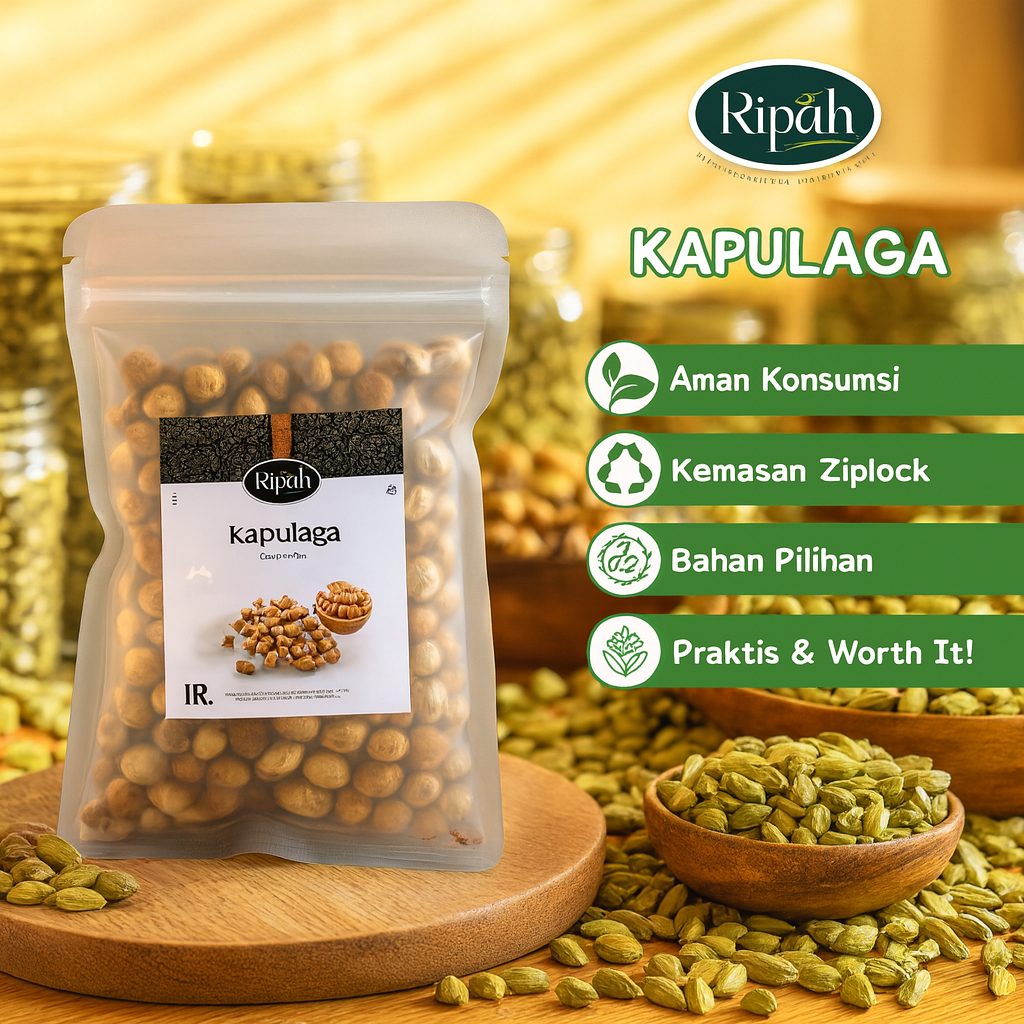 

15gr Kapulaga / Cardamom / Ripah Rempah PREMIUM QUALITY