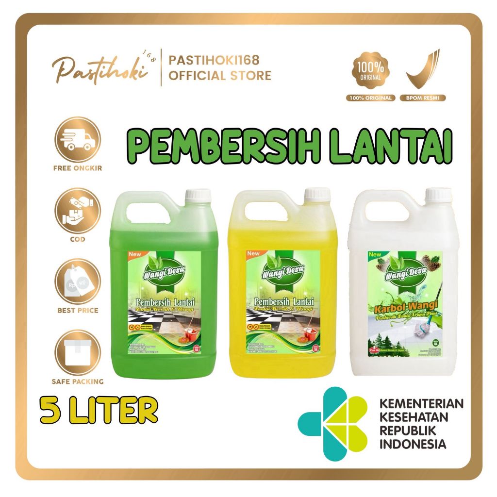 Wangi Desa Sabun Pembersih Lantai Karbol / Floor Cleaner Anti Bakteri Wangi Desa / Sabun Pel Lantai
