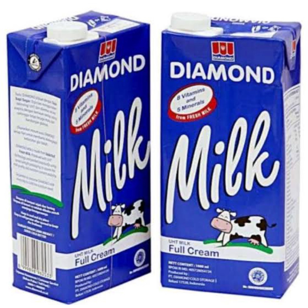

Diamond susu UHT full cream 1 Liter