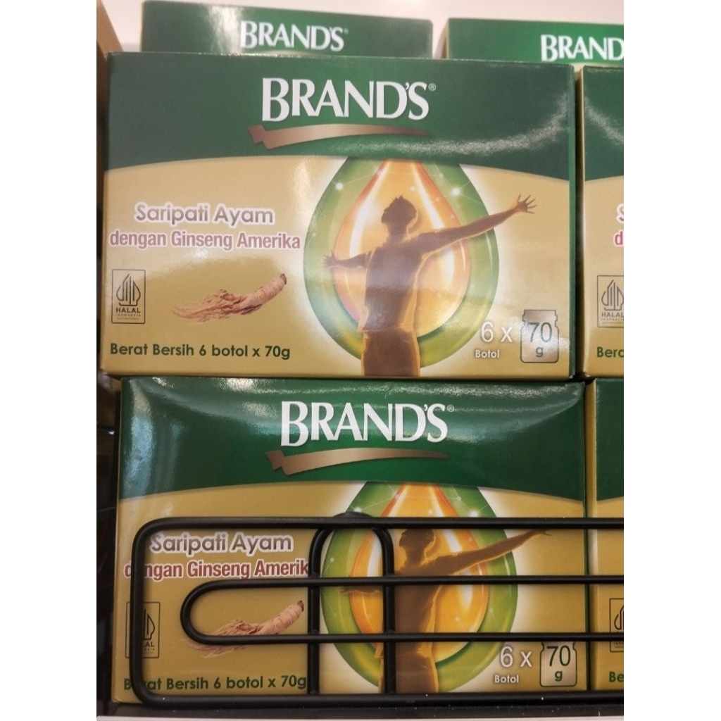 

Brand saripati ayam dengan gingseng amerika 6botolx70gr