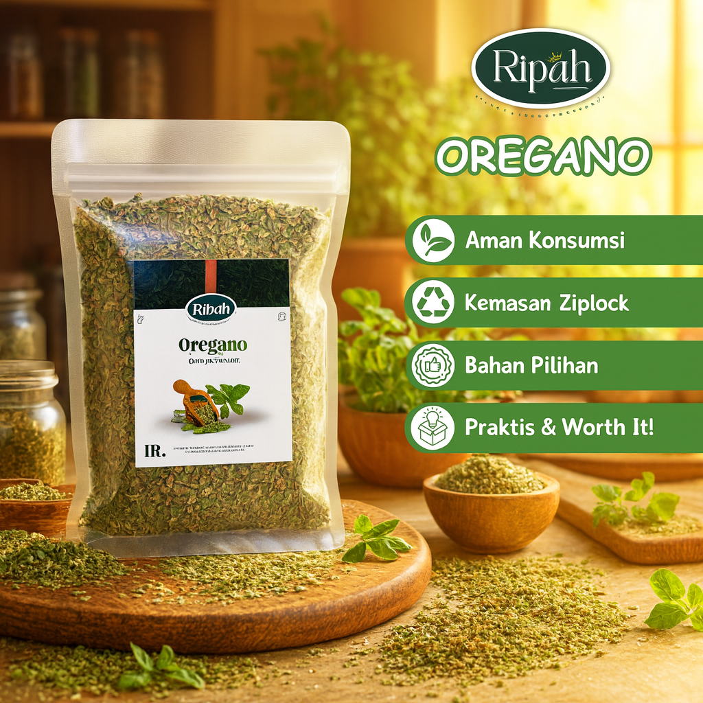 

30gr Daun Oregano / Oregano / Oregano Kering / Rempah / Ripah Rempah PREMIUM QUALITY