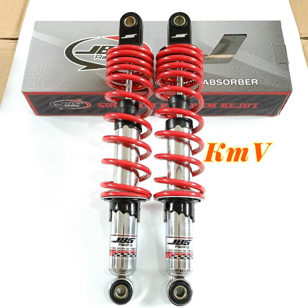 Shockbreaker / Shock Belakang Model YSS Top-Up 340MM Supra x 125 Kharisma Revo Blade Rx King - Merah