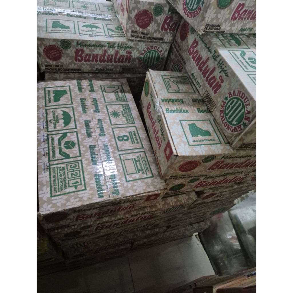 

TEH BANDULAN MINUMAN TEH HIJAU TANPA PEMANIS BUATAN CUP 160ml 1dus isi 24pcs