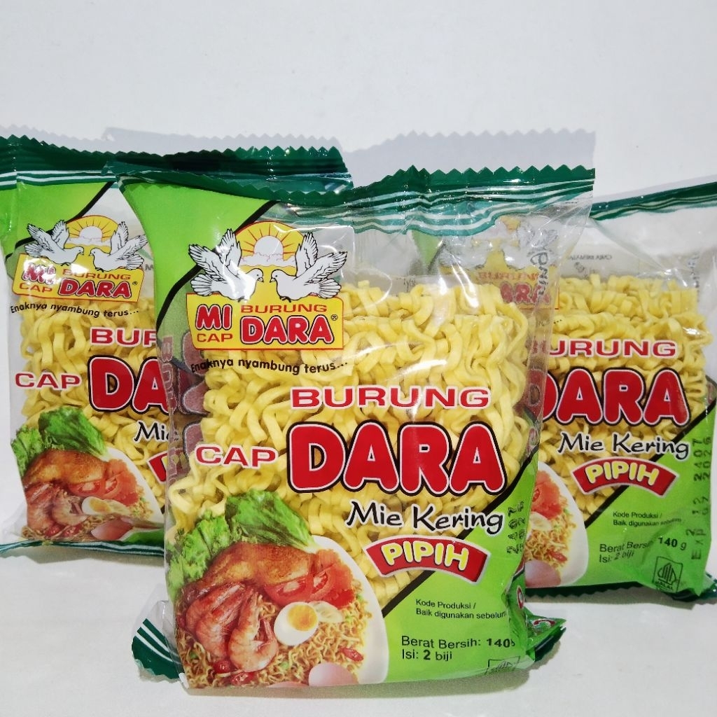 

Mi Burung Dara Pipih 140gr