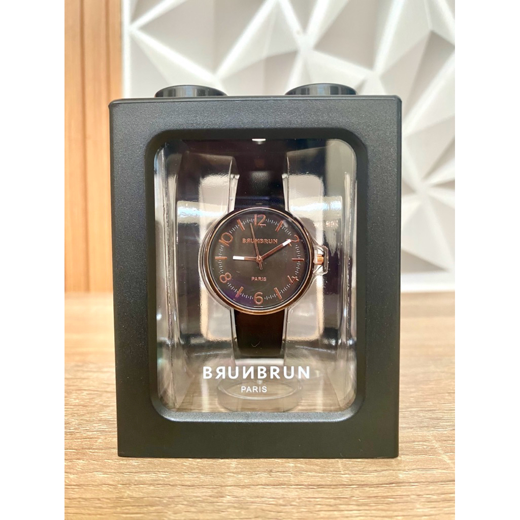 Jam Tangan Brunbrun Paris Black