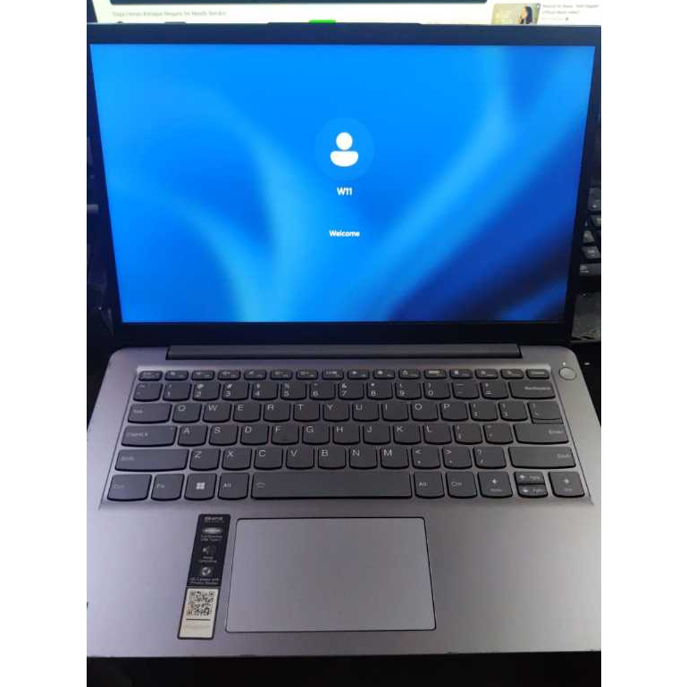 Laptop Lenovo Ideapad 3 14IAU7 Grey Bekas / Second Used