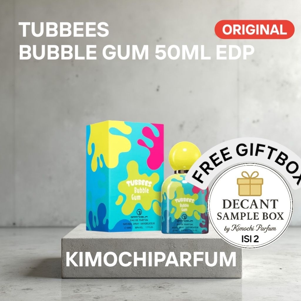 Parfum Tubbees Bubble Gum EDP 50ml