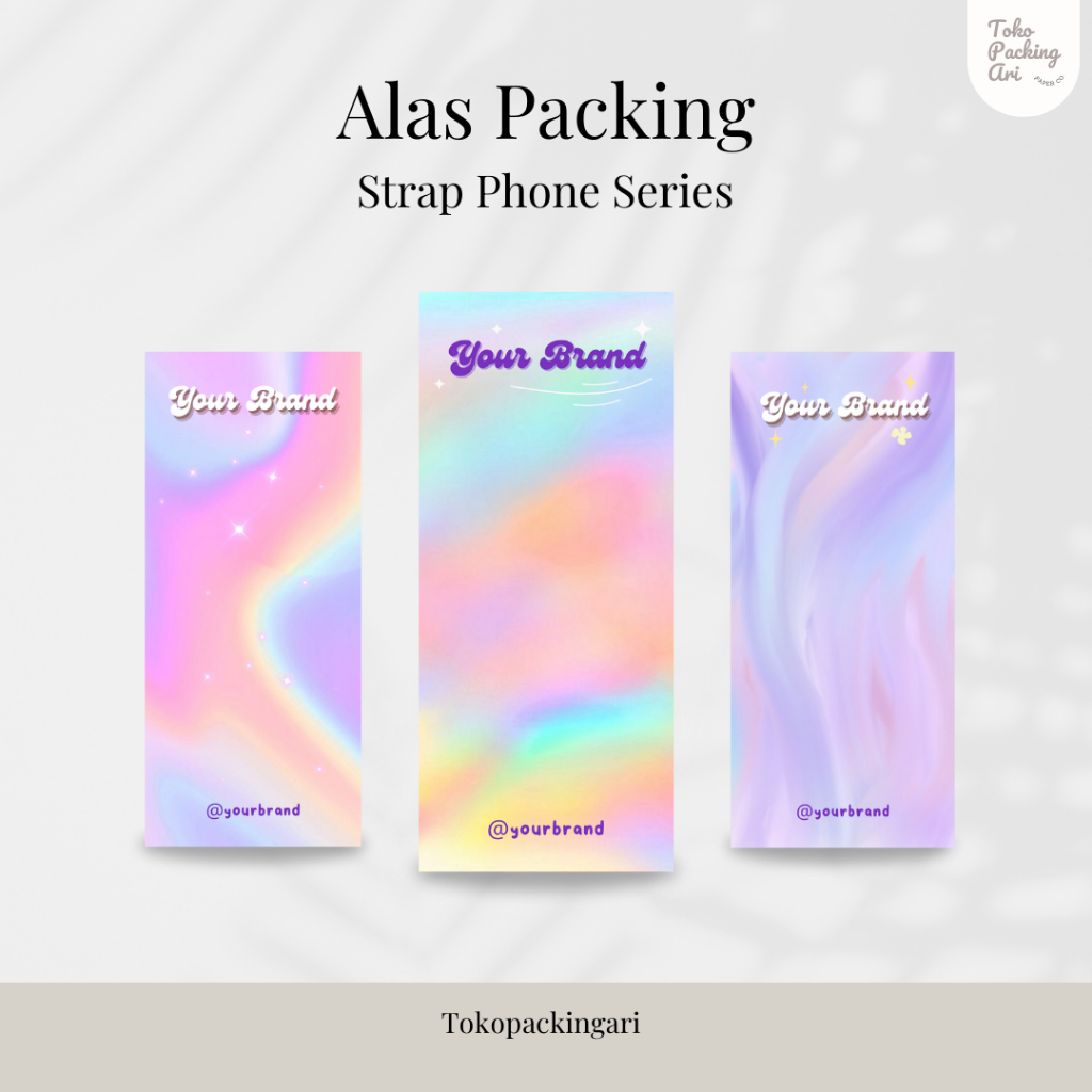

Alas Packing Strap Phone Series | Paper Aksesoris | Kertas Dudukan | Cute Paper | Alas Packing