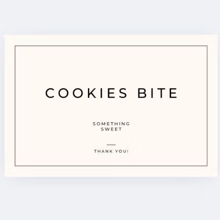 

Cookie bite's / cookie cereal