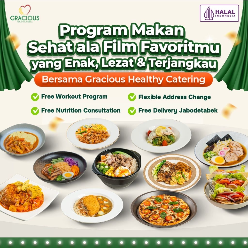 Gracious Healthy Catering - Katering Program Diet Terbaik