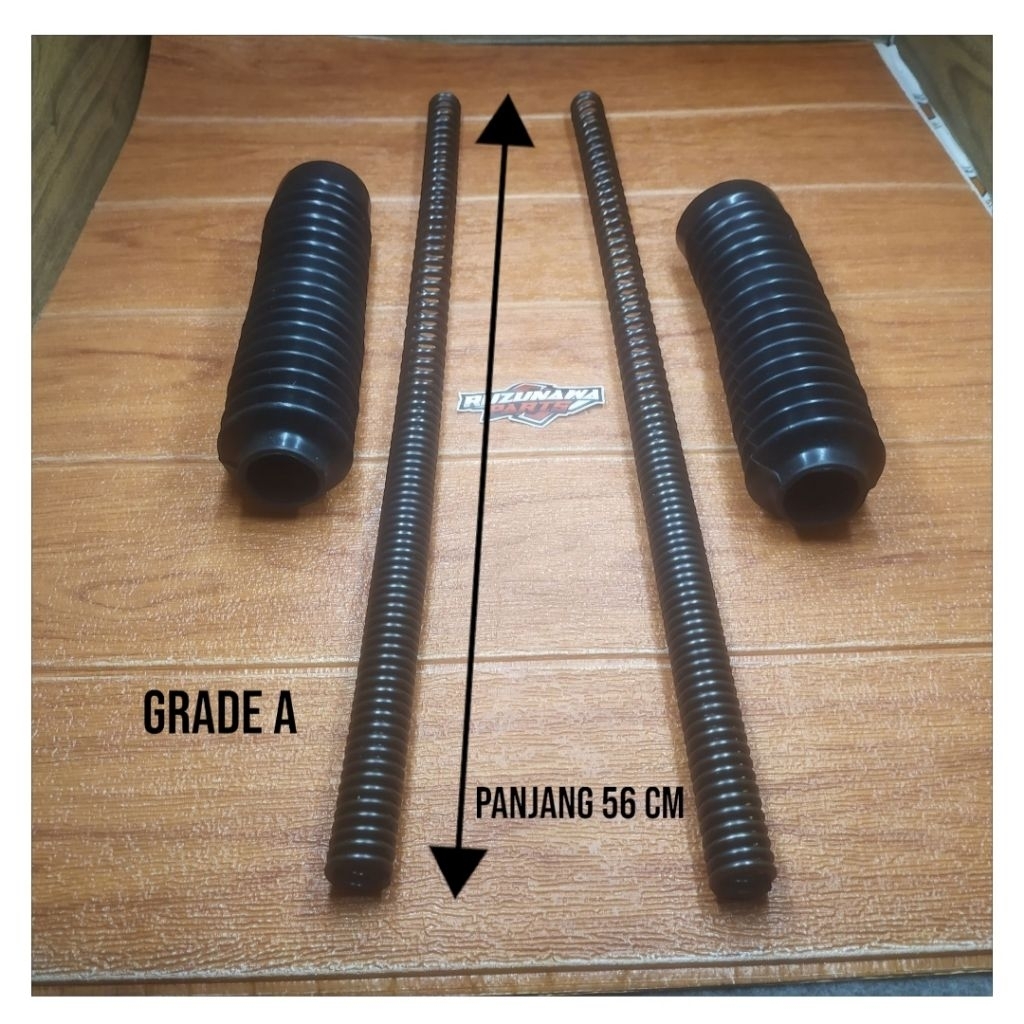 PER SHOCK DEPAN SUZUKI TS 125 SET KARET SHOCK TRAIL DEPAN