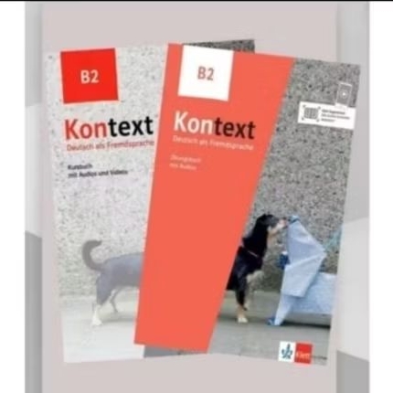 Buku Belajar Bahasa Jerman: Kontext B2.Kursbuch & Ubungsbuch