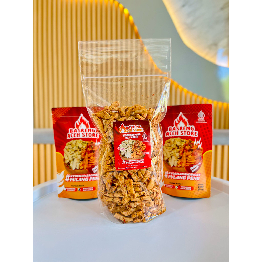 

[BEST SELLER] Basreng Aceh Stik Pedas 400gr / Ready di Bireuen dan Banda Aceh