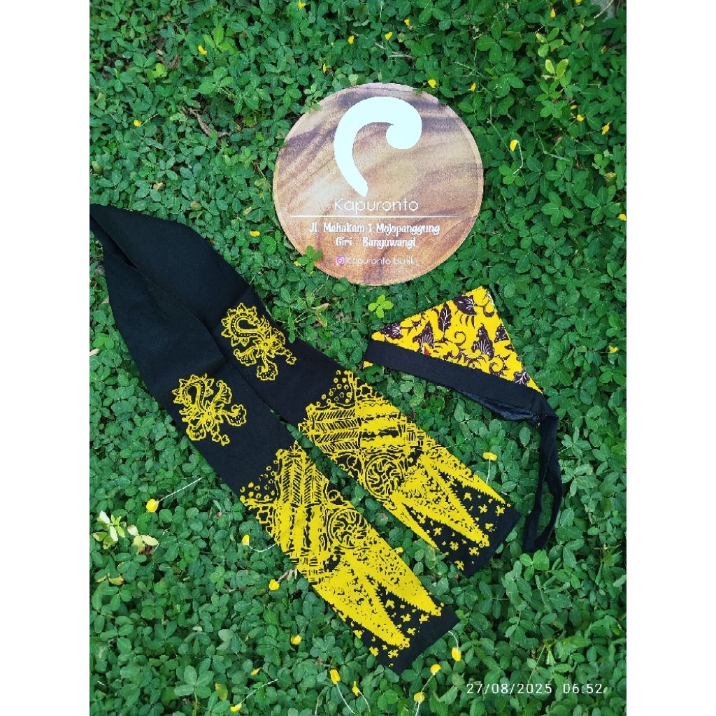 udeng banyuwangi syal banyuwangi