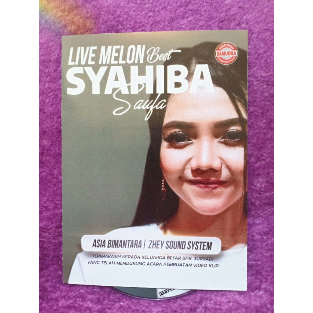 VCD MELON BEST SYAHIBA SAUFA