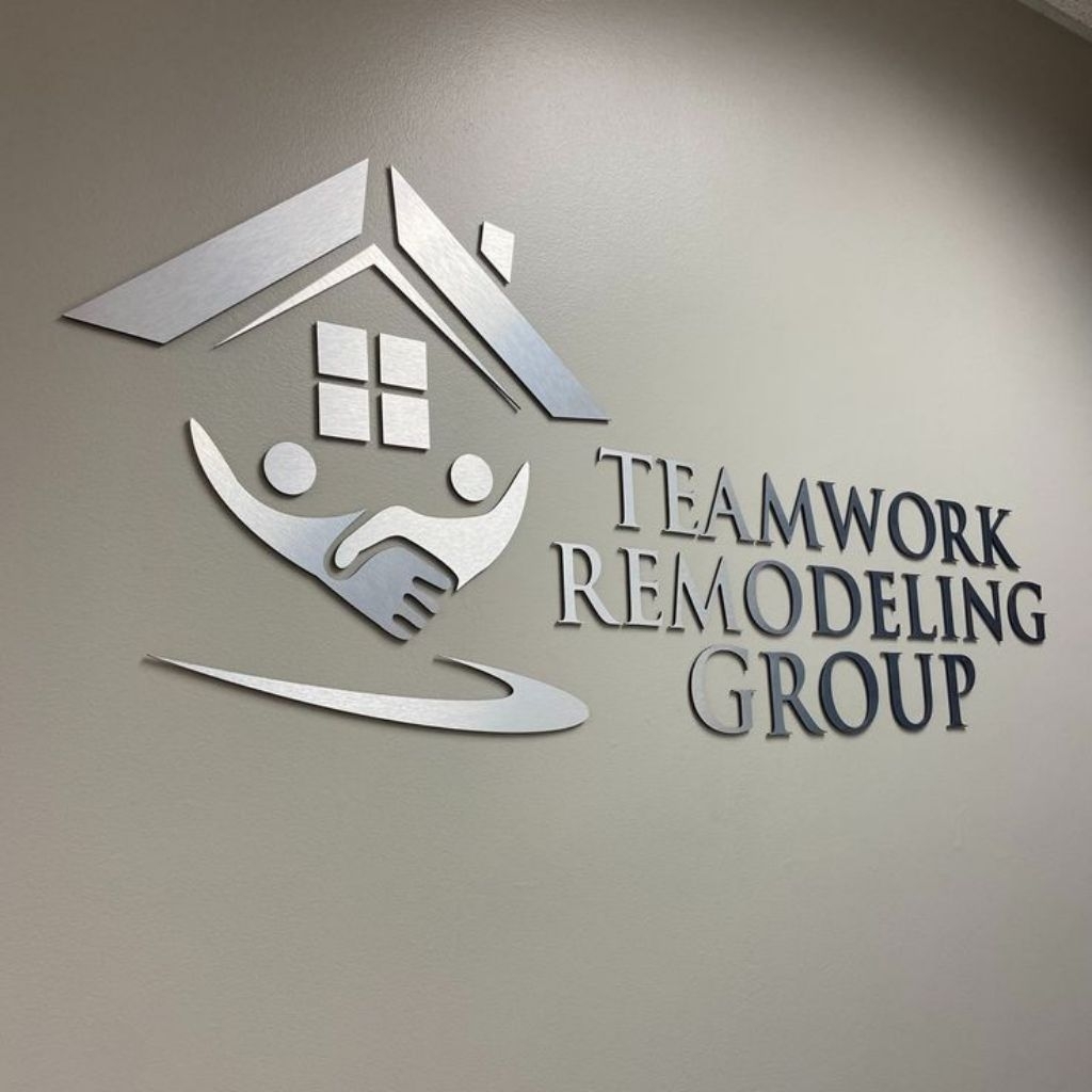 Huruf timbul stainless spons custom