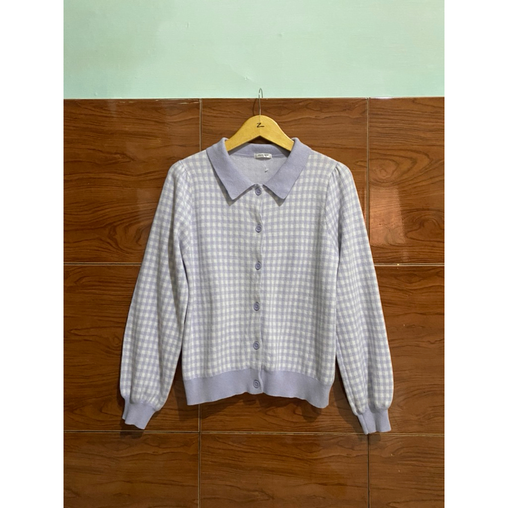 glacier cardi puffy lengan balon