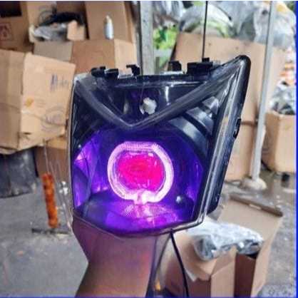 LAMPU BILED BEAT KARBU / REFLEKTOR LAMPU DEPAN BILED BEAT KARBU SUPER TERANG