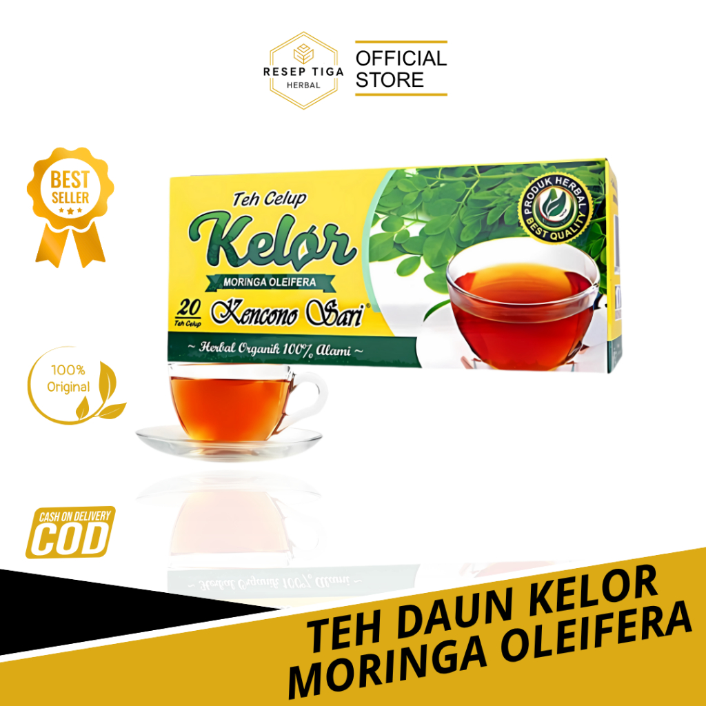 

Daun Kelor Teh Herbal Untuk Darah Tinggi, Anemia, Jantung, & Memperlancar Asi ibu menyusui