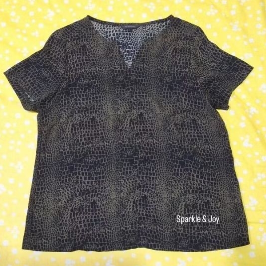 Kaos Blouse Blus Motif Macan The Executive Ori - Sparkle and Joy