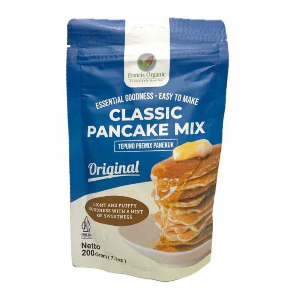 

Francis Organic Classic Pancake Mix Original Pouch 200gr