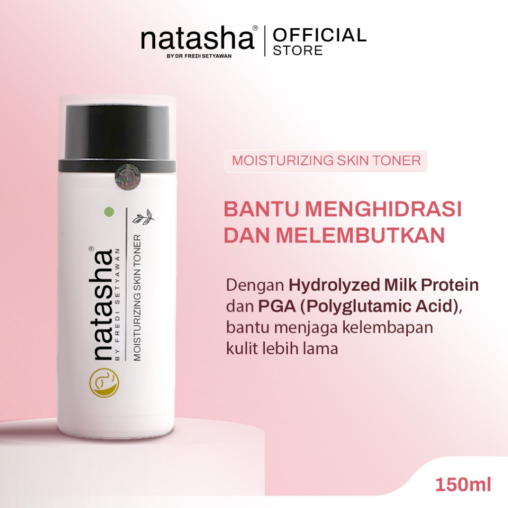 Natasha by Dr Fredi Setyawan Moisturizing Skin Toner 150ml - Bantu Menghidrasi dan Melembutkan Kulit