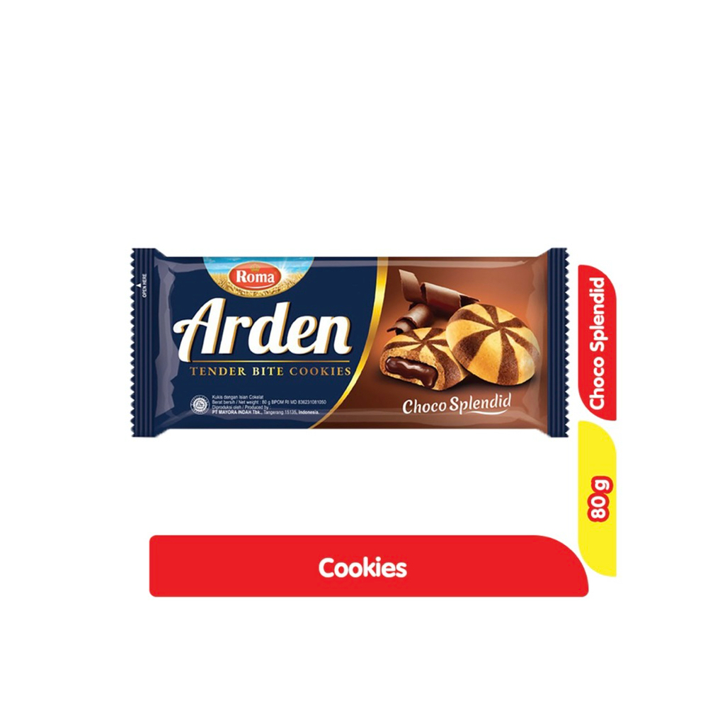 

Roma Arden Cookies Cokelat Splendid 80 gram