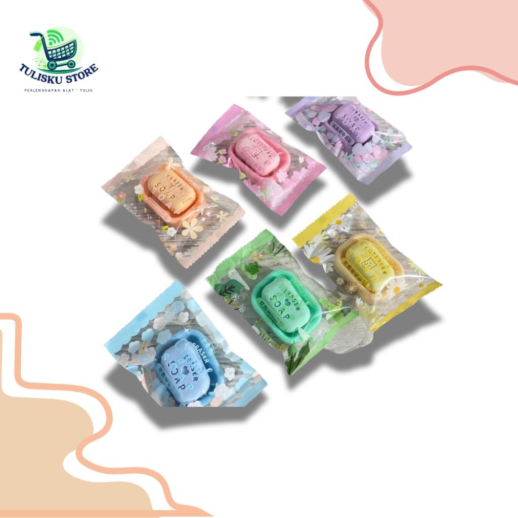 

Soap Eraser – Penghapus Bentuk Sabun Lucu & Unik