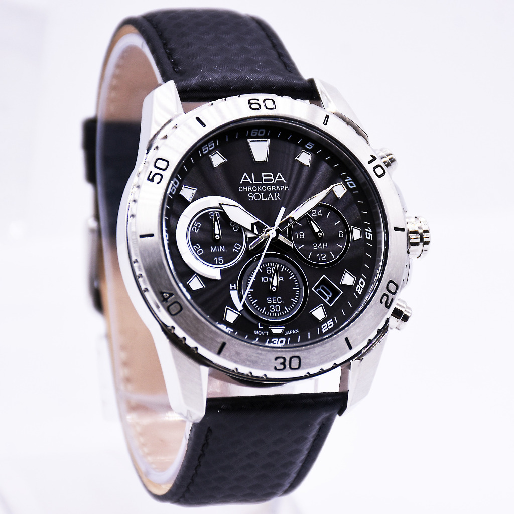 Jam Tangan Pria ALBA AZ5011X1/ALBA AZ5017X1/ALBA AZ5019X1 Solar Chronograph