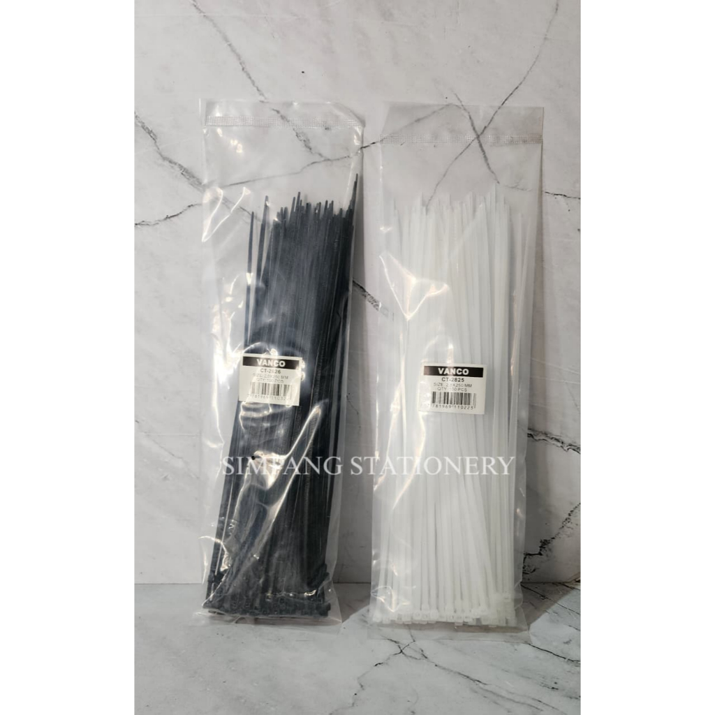 

Kabel Ties Merk Vanco isi 100 / pak