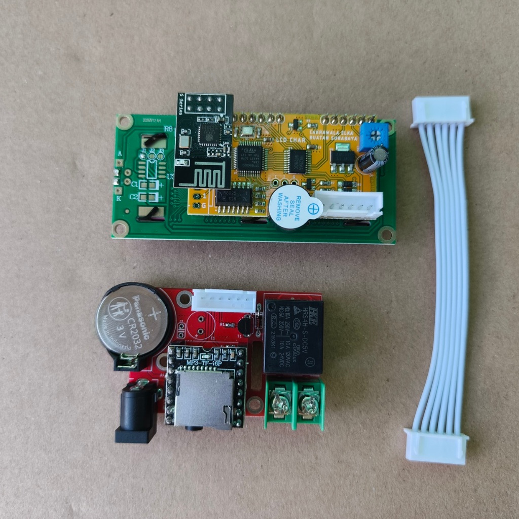 [ Al-Ashr V2] JWS LCD16x2-V2 / Jadwal Sholat / Jam Masjid / Modul JWS