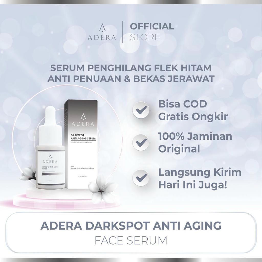 ADERA DARK SPOT SERUM (DAK) Mengatasi Flek Hitam, Jerawat, Cerah