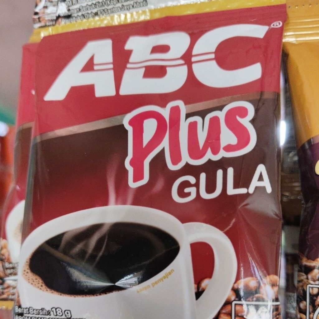 

kopi abc plus gula rencengan