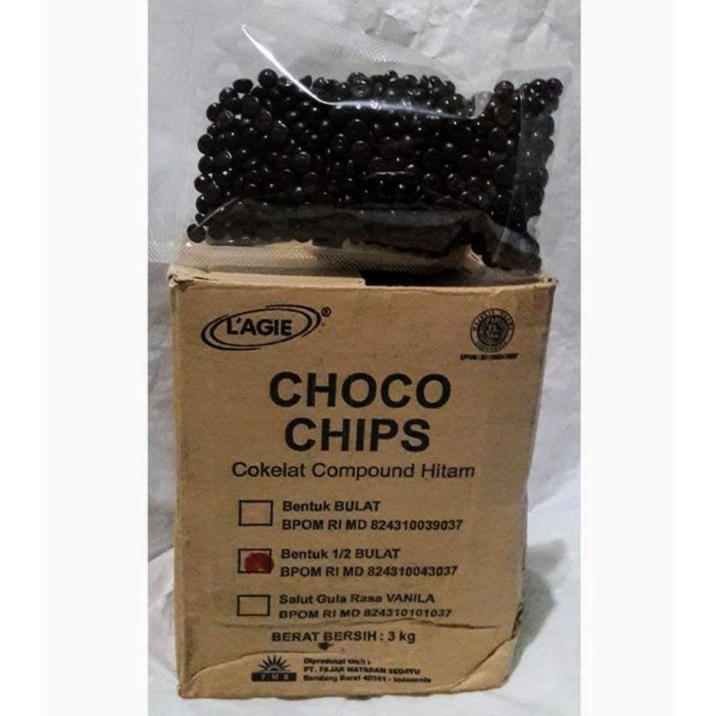 

CHIP BELAH LAGIE 3KG / COKLAT CHIP BELAH