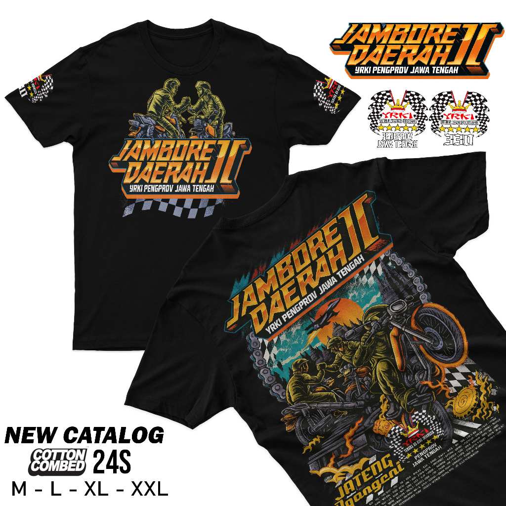 KAOS RX KING JAMDA 2 JATENG - YRKI PENGPROV JATENG ORIGINAL