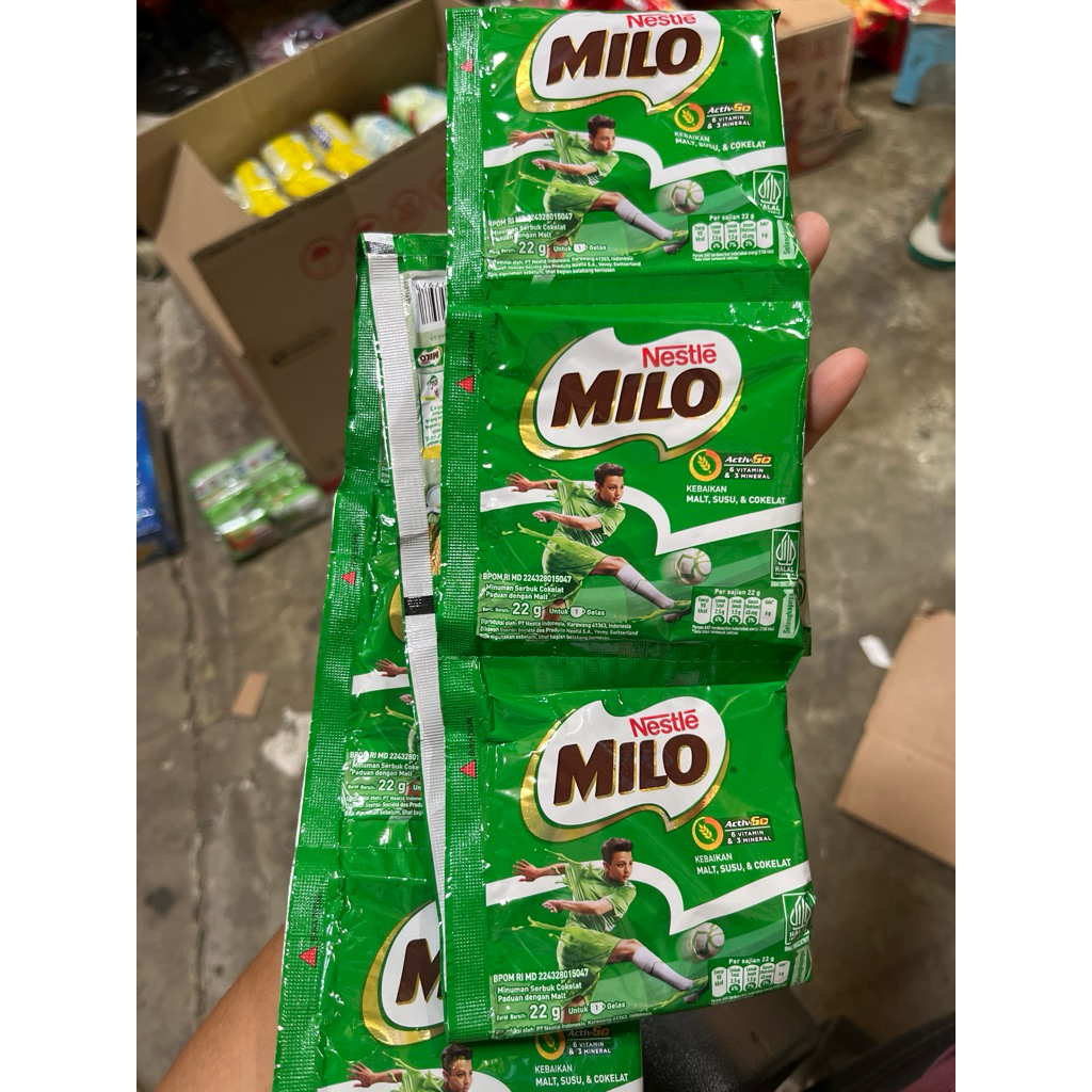 

Susu Milo Sachet (Perenceng 22gr x 10 Pcs)