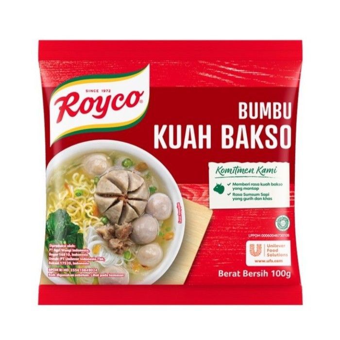 Royco Kuah Bakso 100 Gr / Royco Bumbu Kuah Bakso