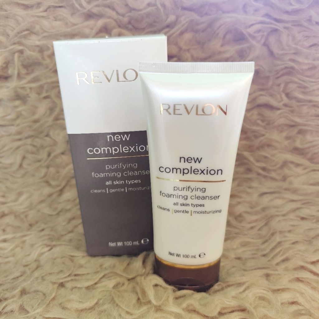 REVLON NEW COMPLEXION PURIFYING FOAMING CLEANSER 100 ML SABUN CUCI WAJAH