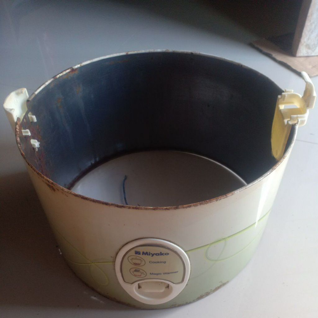 body cassing mejicom miyako MCM 508,Sharp KS R18MS,Quantum QSC 202 WG kapasitas 1.8 liter ori