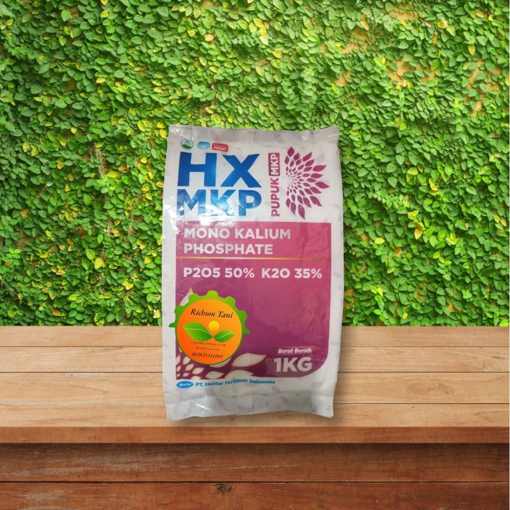 hx mkp pupuk .mkp mono kalium Phosphate p205 50%k20 35% 1kg