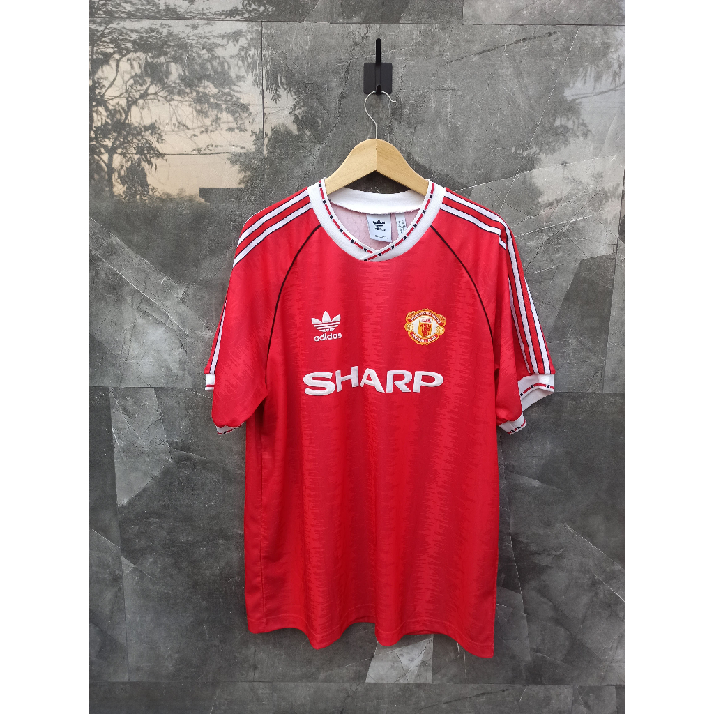 Manchester United Home 1990 Repro Bryan Robson