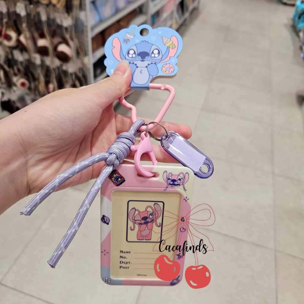 

MINISO x Disney‼️Card Holder / Cahol Stitch & Angel Dinner Party Collection