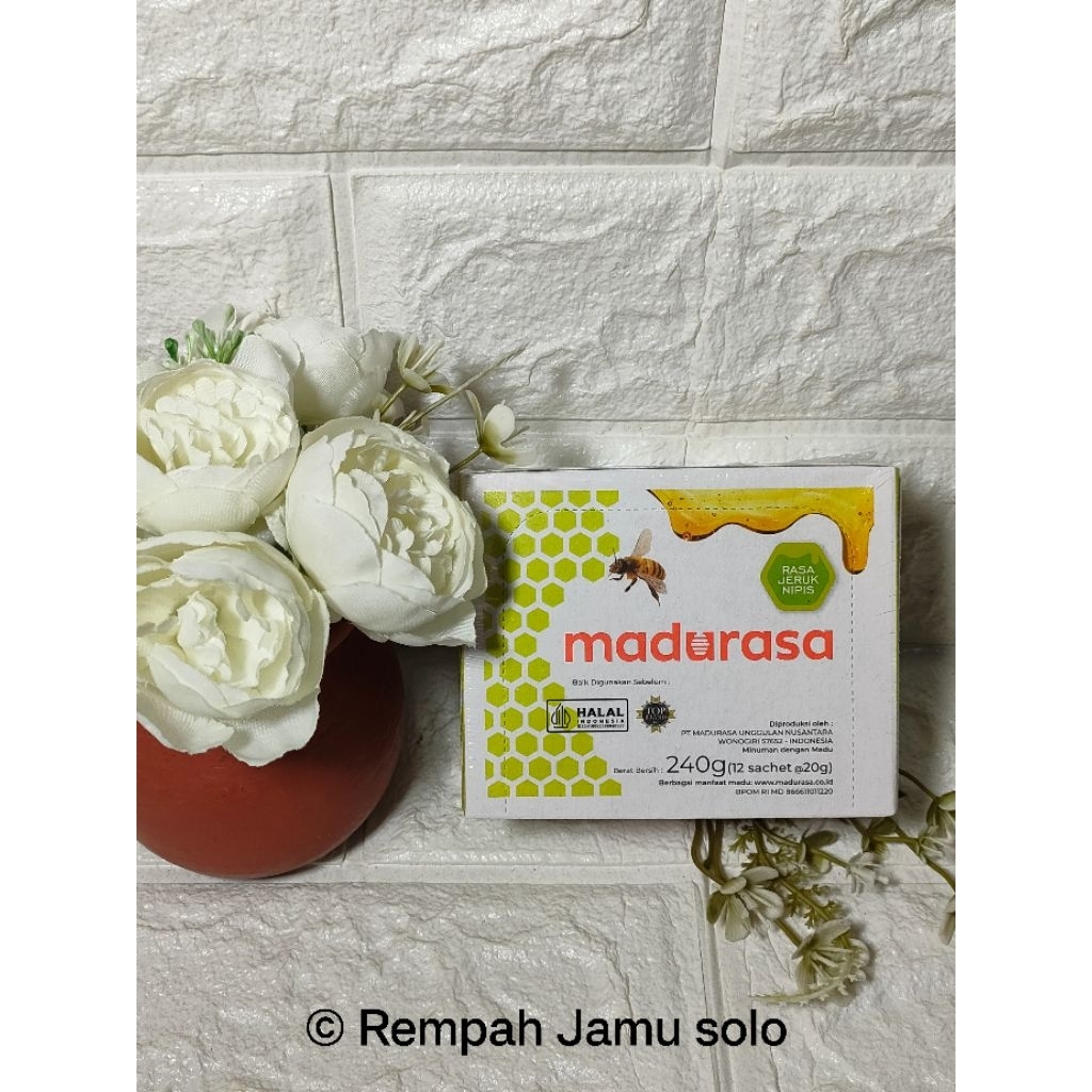 

MADURASA ORIGINAL dan RASA JERUK NIPIS Box isi 12 sachet