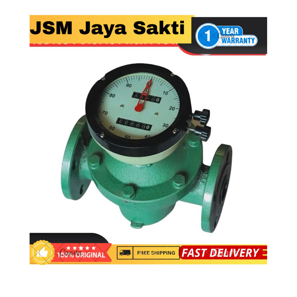 Flowmeter tokico DN100 Flow Meter Solar Flange 4”Inch Meteran BBM Oval Gear Pump Model Tokico