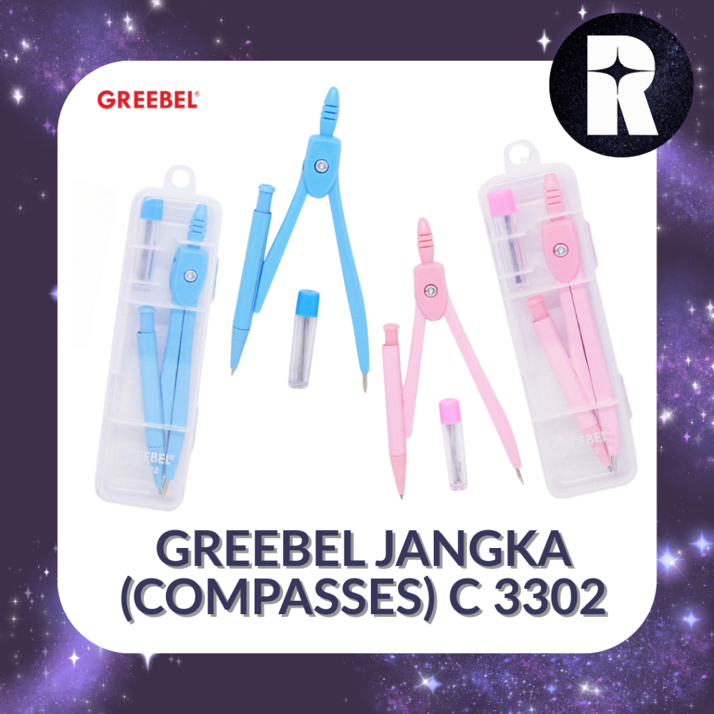 

GREEBEL JANGKA (COMPASSES) C 3302 (SET)