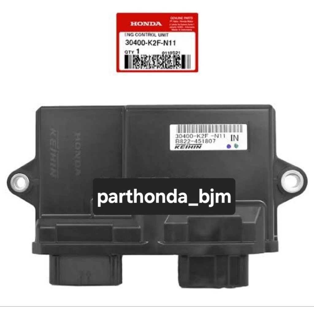 30400-K2F-N11 ECU SCOOPY 2021-2022 TIPE REMOT ECU K2FN11 ECU SCOOPY 2021 ECU SCOOPY 2022 TIPE REMOT 