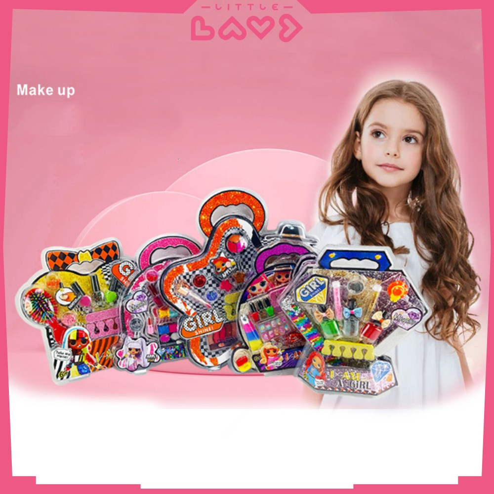 Set Mainan Nail Polish Manicure Anak Perempuan / Pretend Play Toys Mainan Anak Cewek Cat Kuku Little