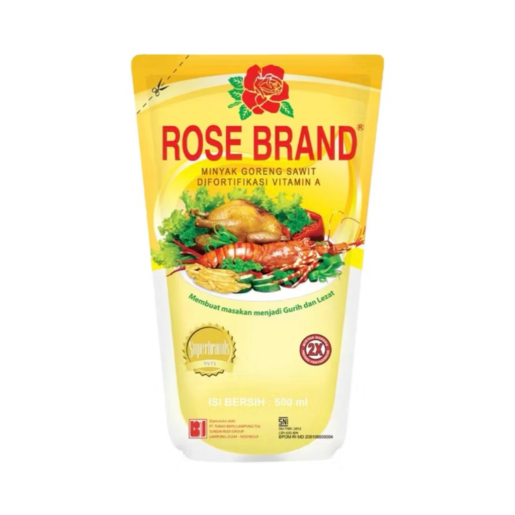 

ROSE BRAND Minyak Goreng 500 ml